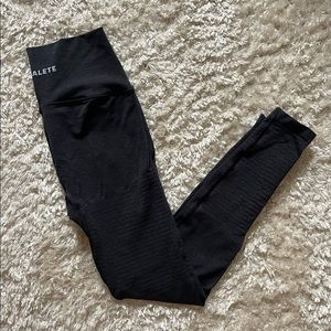 Alphalete OG Revival Leggings in Black Marl